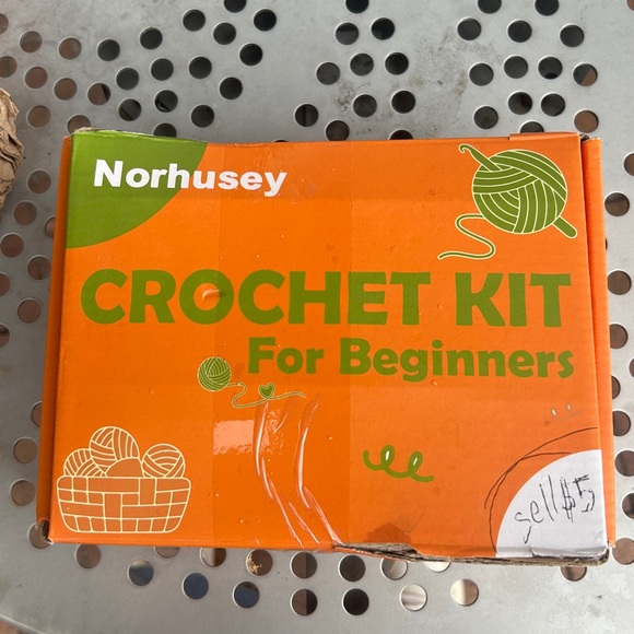 Nordstrom Orange and Green Crochet Kit for Beginners - Picture 1 of 1